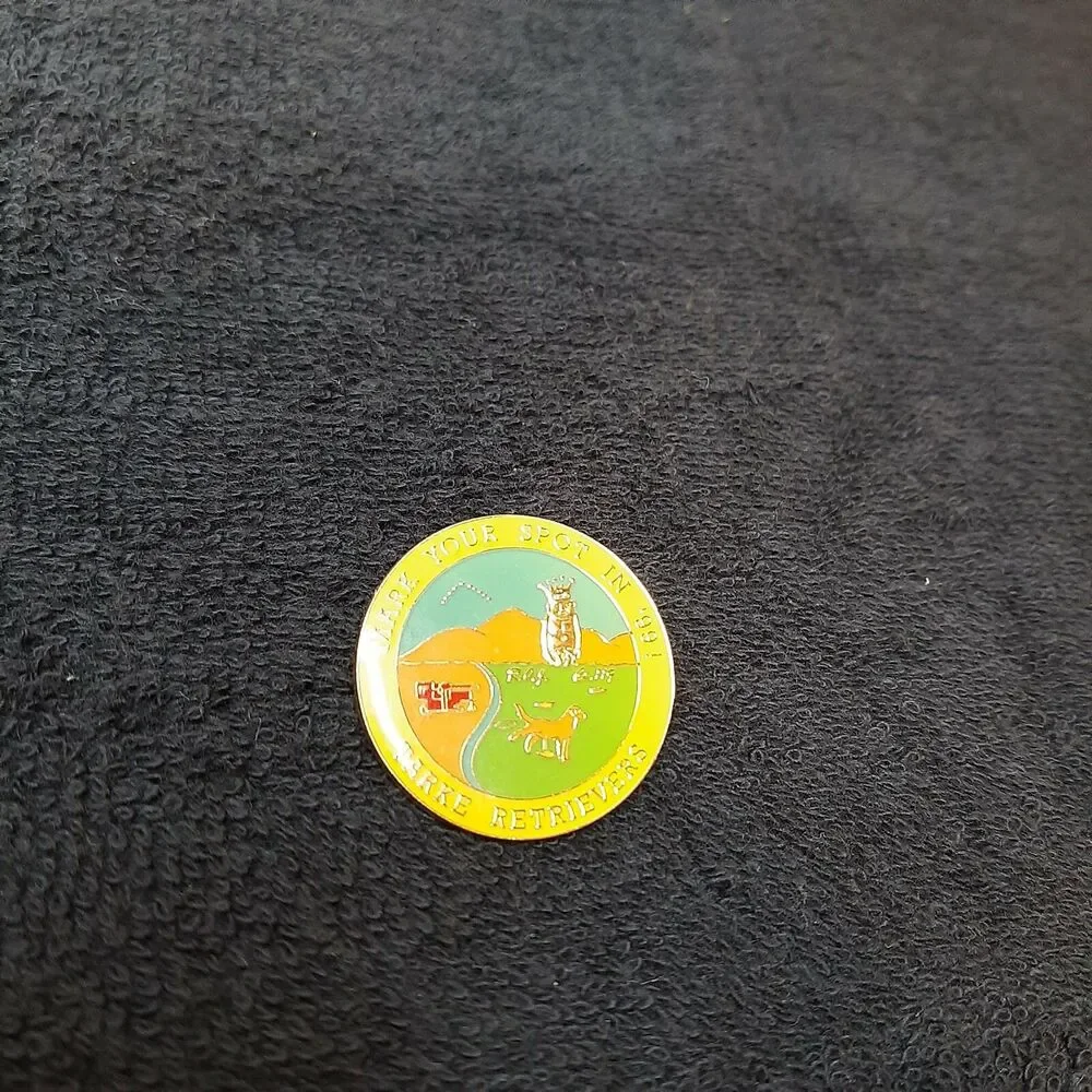 1999 ROJ Royal Order Of Jesters Masonic Shriners Tarke Retrievers Pin ct 119